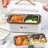  Hộp cơm cắm điện 2 tầng tự sôi Mocato M601 inox 304 cao cấp 