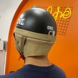  Mũ bảo hiểm nửa đầu phiên bản đặc biệt Công Nghệ Lõi CNL phong cách Nhật bản free size kèm ốp tai 
