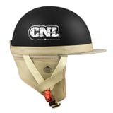  Mũ bảo hiểm nửa đầu phiên bản đặc biệt Công Nghệ Lõi CNL phong cách Nhật bản free size kèm ốp tai 