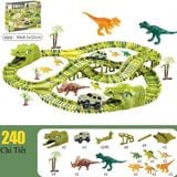  Bộ lắp ráp đường đua ô tô khủng long 240 chi tiết 