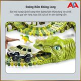  Bộ lắp ráp đường đua ô tô khủng long 240 chi tiết 