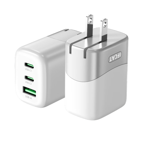  Củ sạc nhanh GaN 67W IFCAT IFC67 2 cổng C + 1 cổng A 