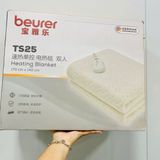 Đệm điện đôi BEURER TS25 kích thước 170cm x 140cm, sưởi ấm, điều chỉnh nhiệt độ 