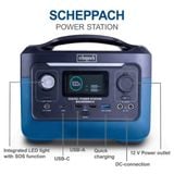  TRẠM SẠC DI ĐỘNG SCHEPPACH BSG 156.000mAh công suất 1200MAX 