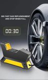  Máy bơm lốp xe hơi CARSUN 150 PSI tích hợp đèn pin chiếu sáng - Hàng Amazon Mỹ 