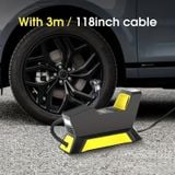  Máy bơm lốp xe hơi CARSUN 150 PSI tích hợp đèn pin chiếu sáng - Hàng Amazon Mỹ 