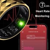  Nhẫn đeo tay thông minh Smart Ring theo dõi nhịp tim, giấc ngủ, vận động hàng ngày 