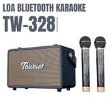  [Hàng trưng bày] Loa Karaoke Di Động Towieer TW-328 Kèm 2 Mic Không Dây 