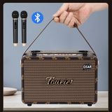  [Hàng trưng bày] Loa Karaoke Di Động Towieer TW-328 Kèm 2 Mic Không Dây 