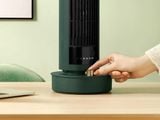  Máy sưởi gốm 2 chiều Mansul Fan Heater, không đốt oxi không khô da, lưới bảo vệ an toàn cho trẻ nhỏ 