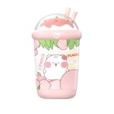  Máy sưởi tay mini hình cốc trà sữa dễ thương 3in1 tích hợp pin dự phòng 10.000mAh và đèn ngủ ban đêm 