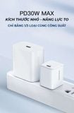  Củ sạc nhanh MOMAX GaN 30W PD 3.0 UM26CN 