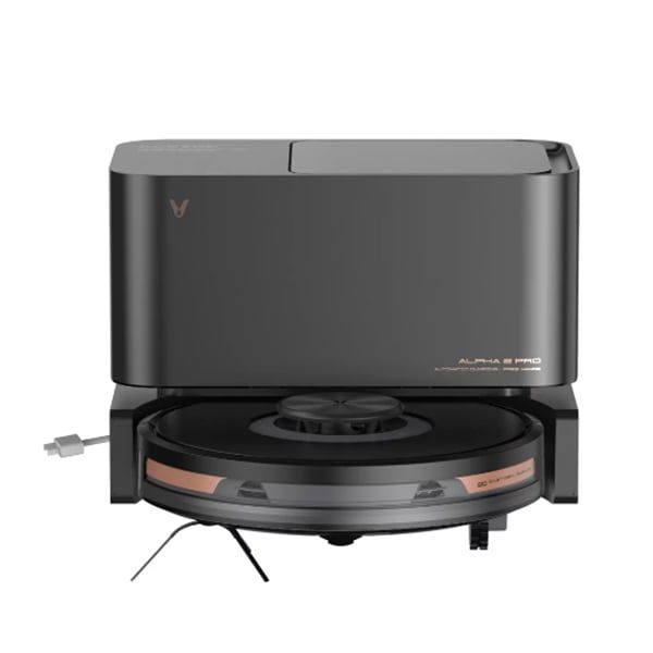  [Tặng máy phun sương 3in1 Taotronics] Robot hút bụi lau nhà XIAOMI Viomi Alpha 2 Pro có trạm sạc tự động thu gom bụi 