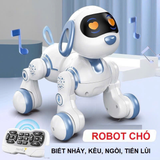  Đồ chơi chó robot thông minh có cảm biến, điều khiển từ xa có thể nhảy múa phát nhạc 
