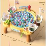  Đồ chơi Câu cá điện 45 con cá +4 cần câu nam châm cho bé từ 2-6 tuổi 