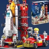  Bộ đồ chơi LEGO Lắp ghép Tàu vũ trụ 1059 chi tiết full hộp giấy có quai xách mã 8863 