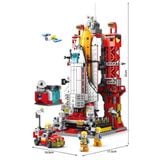  Bộ đồ chơi LEGO Lắp ghép Tàu vũ trụ 1059 chi tiết full hộp giấy có quai xách mã 8863 