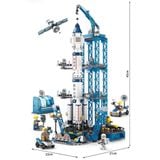  Bộ đồ chơi LEGO Lắp ghép Tàu vũ trụ 1093 chi tiết full hộp giấy có quai xách mã 8866 