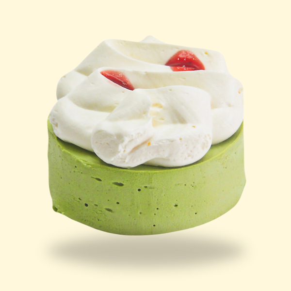 Bánh Mousse Matcha Strawberry (Tròn)
