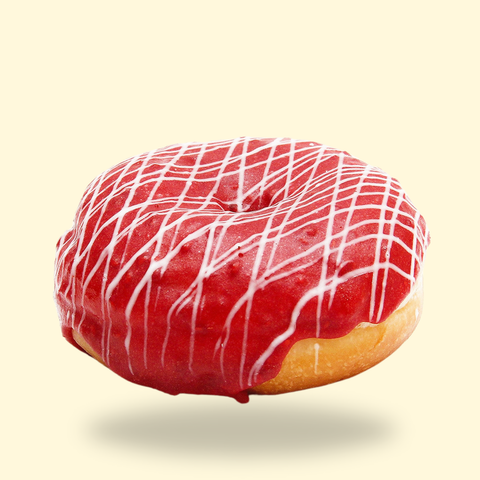 Bánh Doughnut Berry Glaze