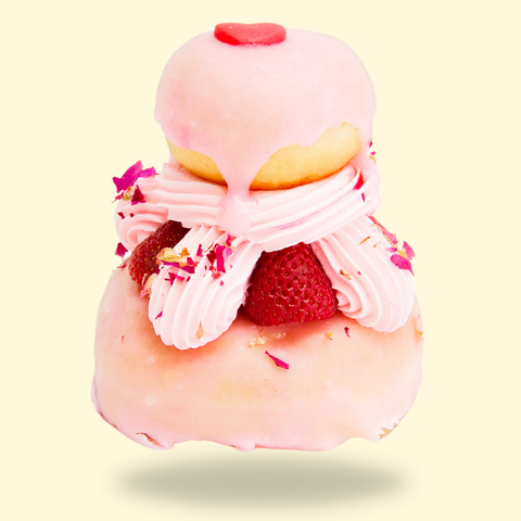 Bánh Doughnut Blushing Berry