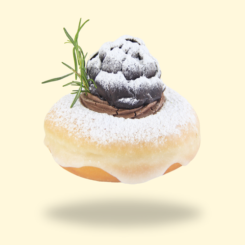 Bánh Doughnut Snow Pine