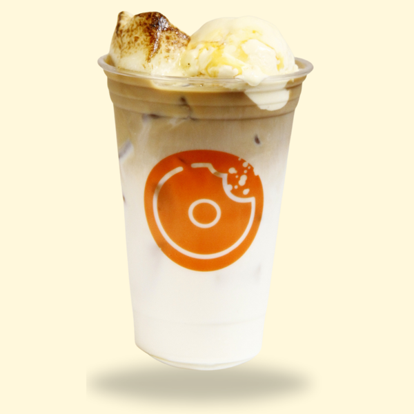 Cà Phê Sữa Lớp Kem Kẹo Dẻo - M (Iced Salted Caramel Coffee with Toasted Marshmallow - M)