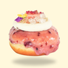 Bánh Doughnut Rosy Peach Royale