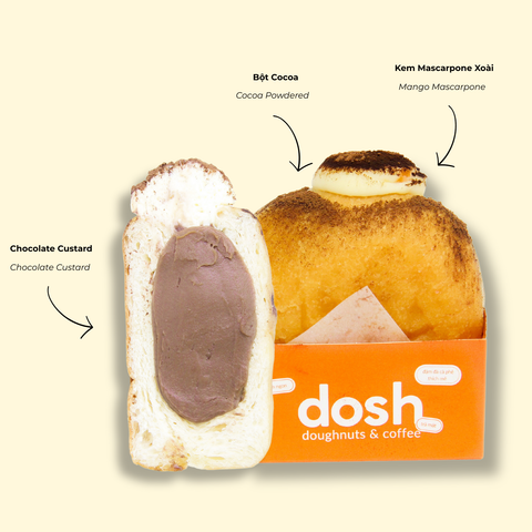 Bánh Doughnut Sinful Mango Flavoured Tiramisu