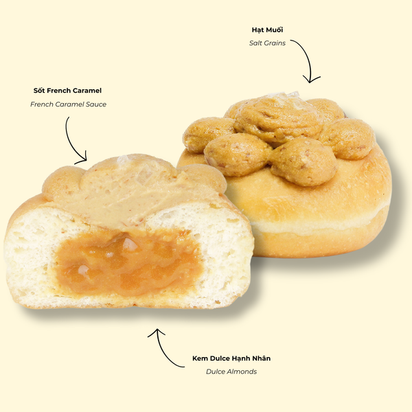 Bánh Doughnut The Legitimate French Salted Caramel