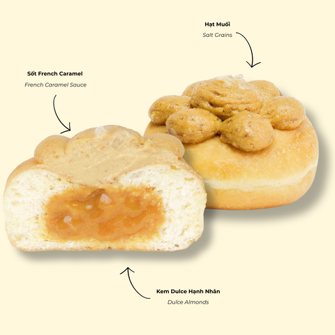 Bánh Doughnut The Legitimate French Salted Caramel
