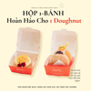 Bánh Doughnut Rosy Peach Royale