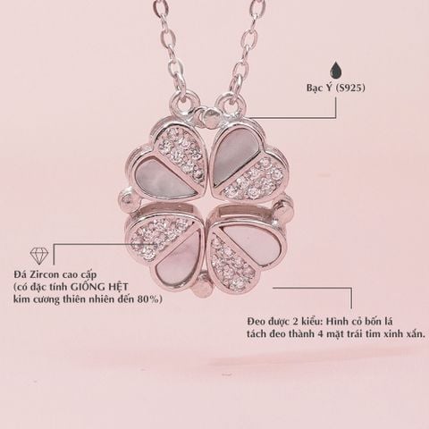 Dây Chuyền Cỏ Bốn Lá