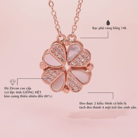 Dây Chuyền Cỏ Bốn Lá