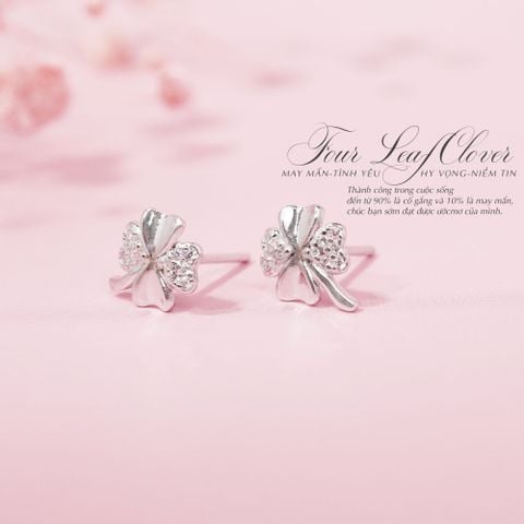 Hoa Tai Cỏ Bốn Lá