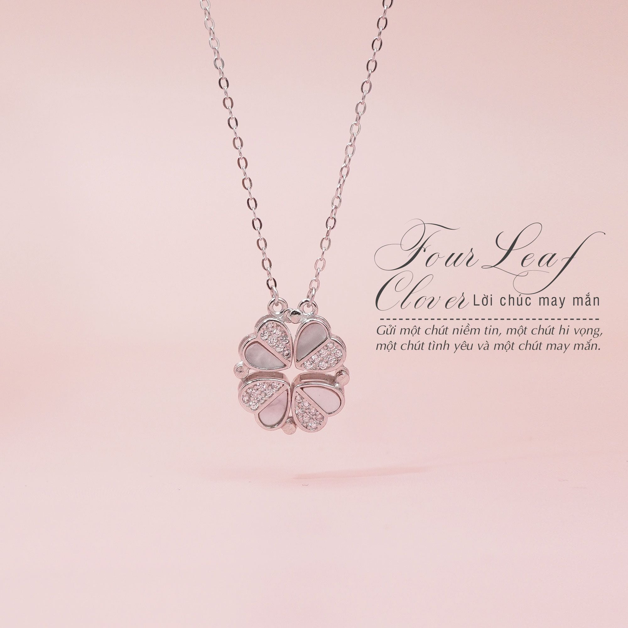 Dây Chuyền Cỏ Bốn Lá