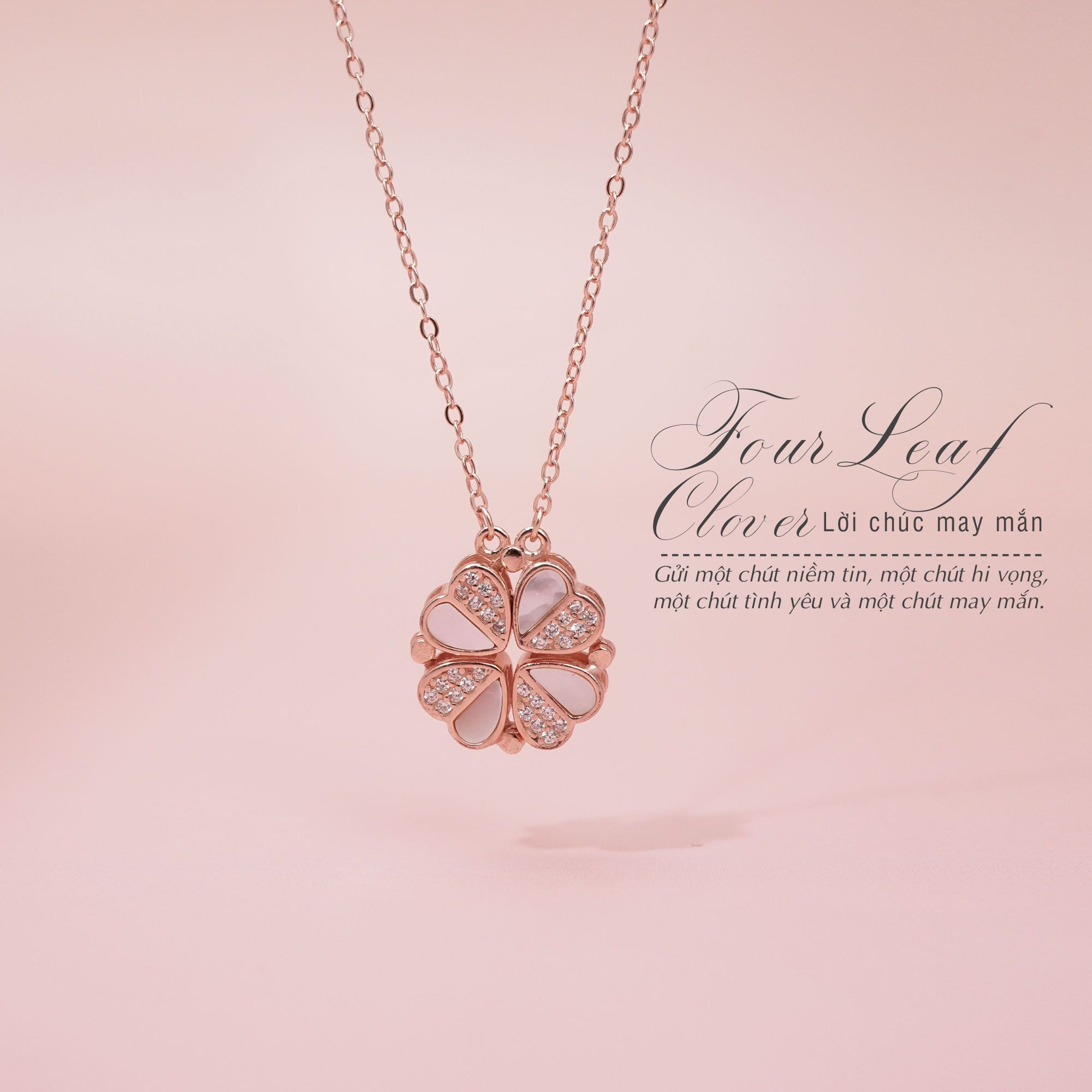 Dây Chuyền Cỏ Bốn Lá