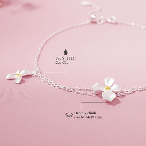 Lắc Tay Hoa Dành Dành