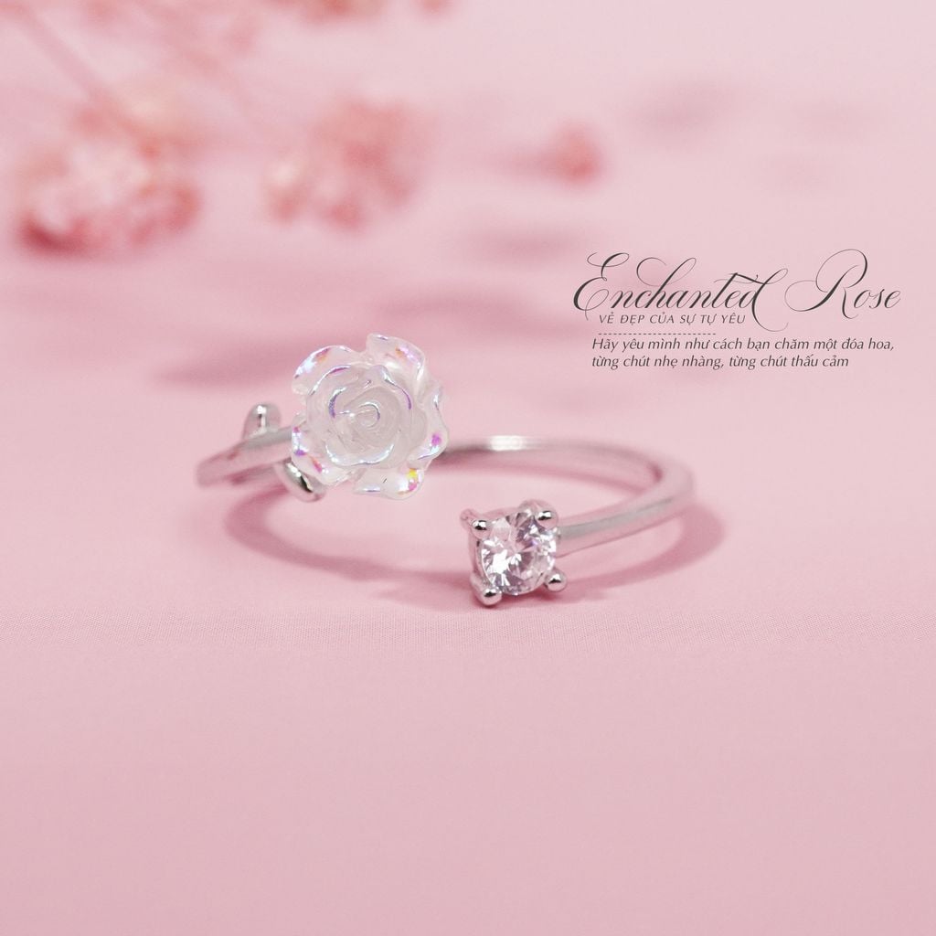 Nhẫn Hoa Hồng