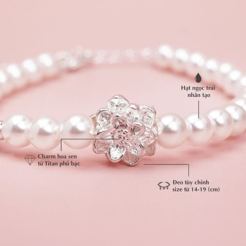 Lắc Tay Hoa Sen