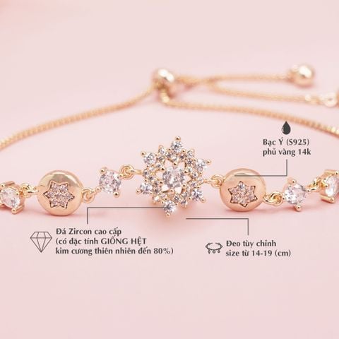 Lắc Tay Hoa Tuyết