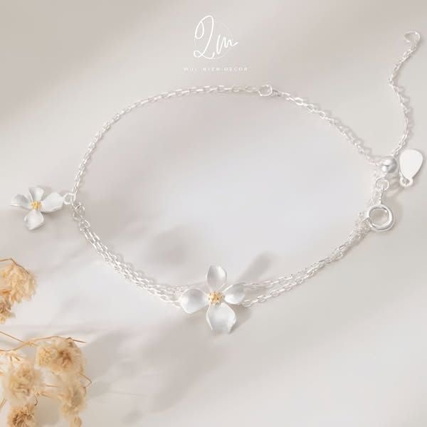 Lắc Tay Hoa Dành Dành