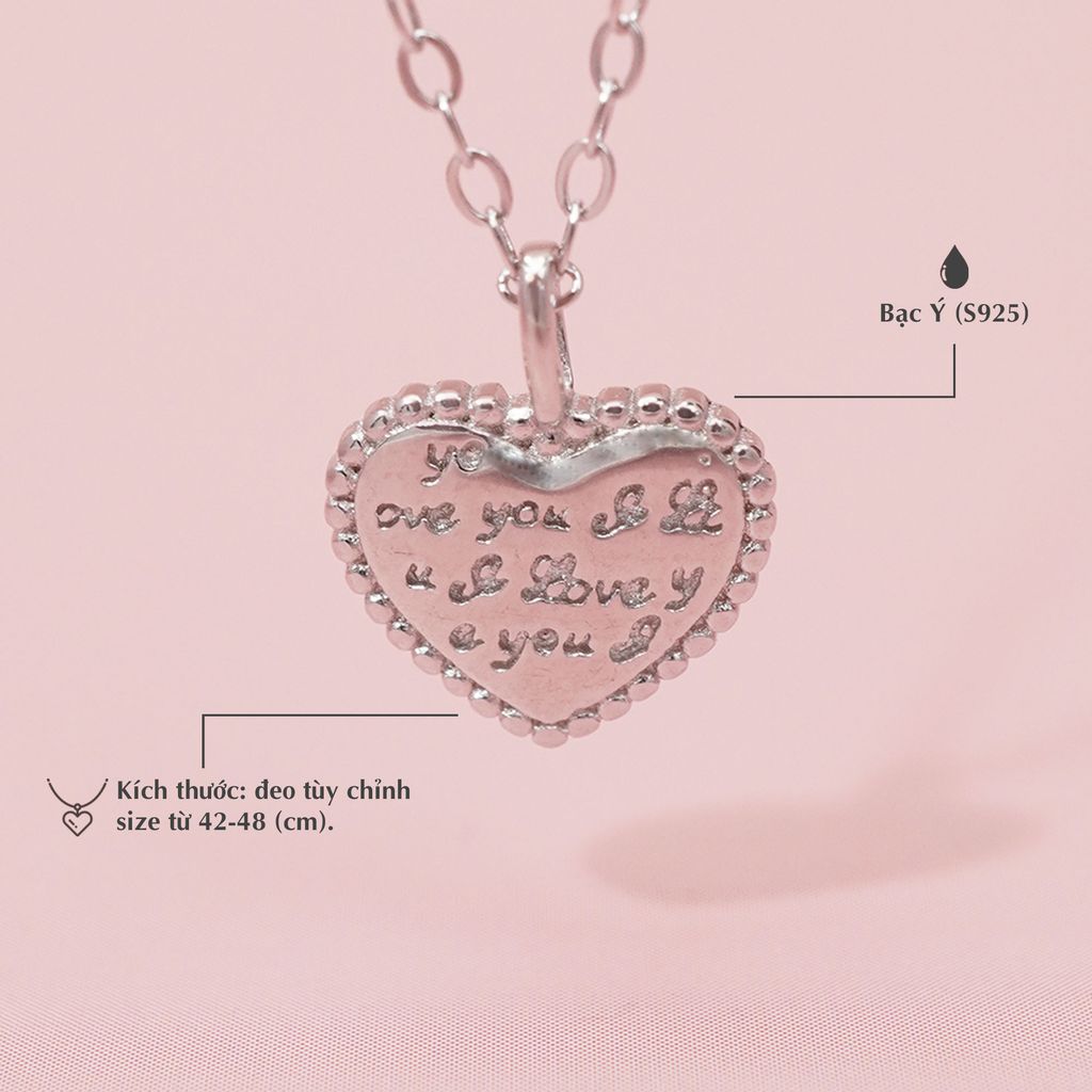 Dây Chuyền I Love You
