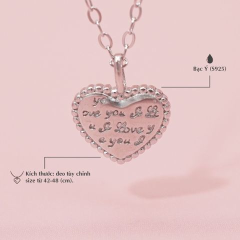 Dây Chuyền I Love You