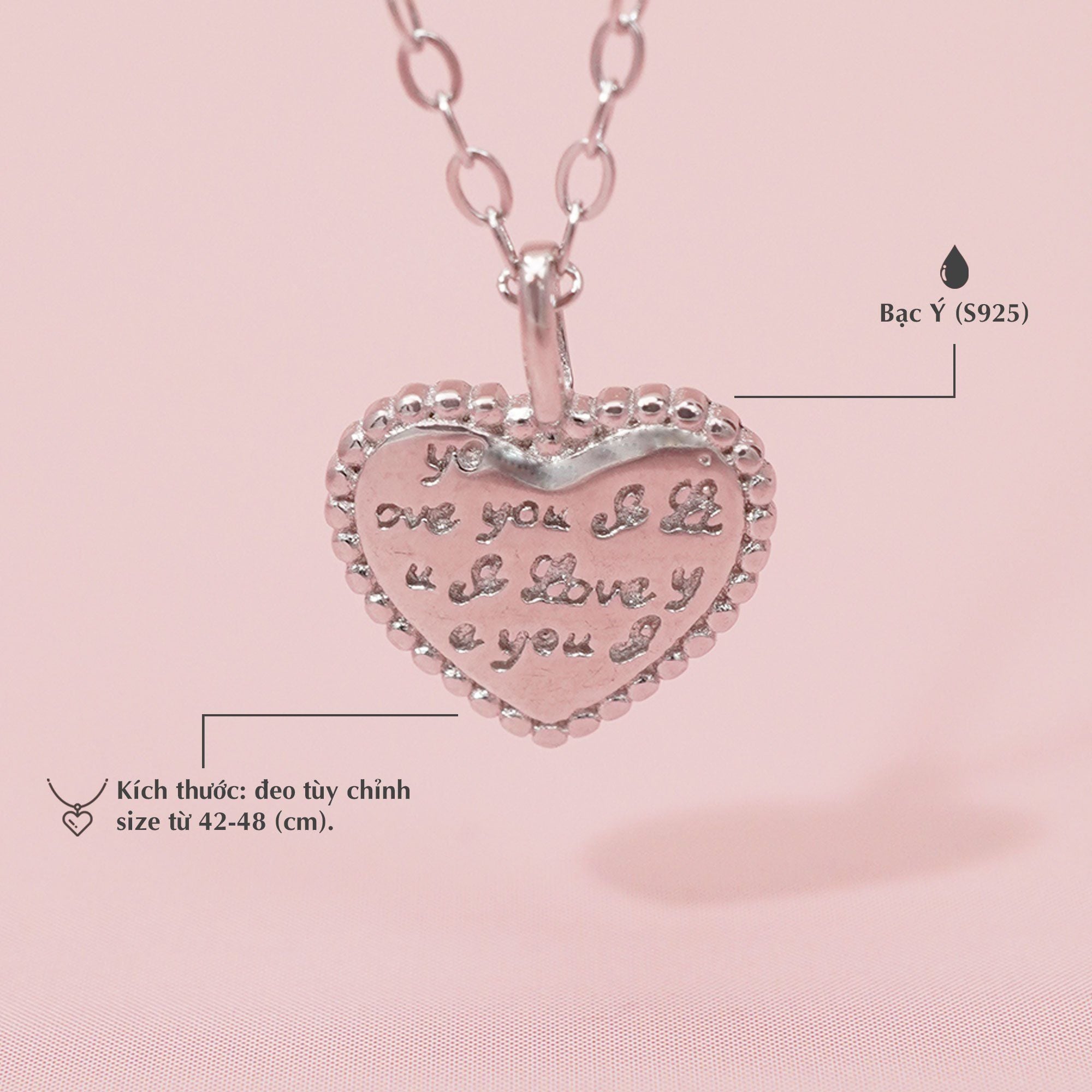 Dây Chuyền I Love You