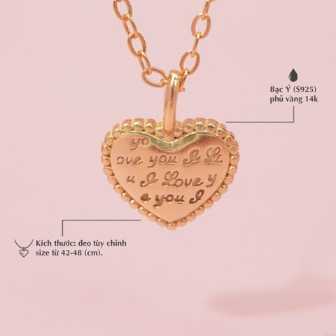 Dây Chuyền I Love You