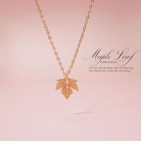 Dây Chuyền Lá Phong