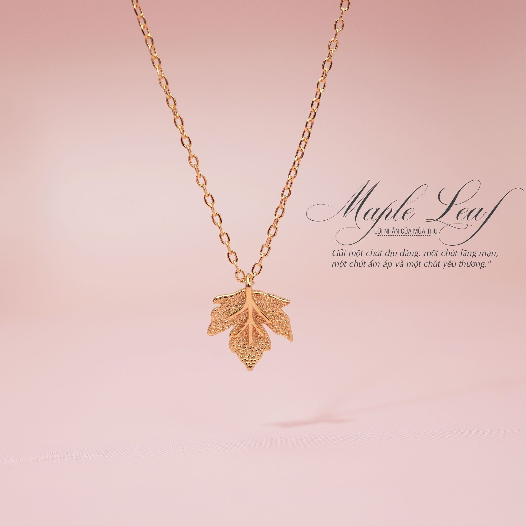 Dây Chuyền Lá Phong