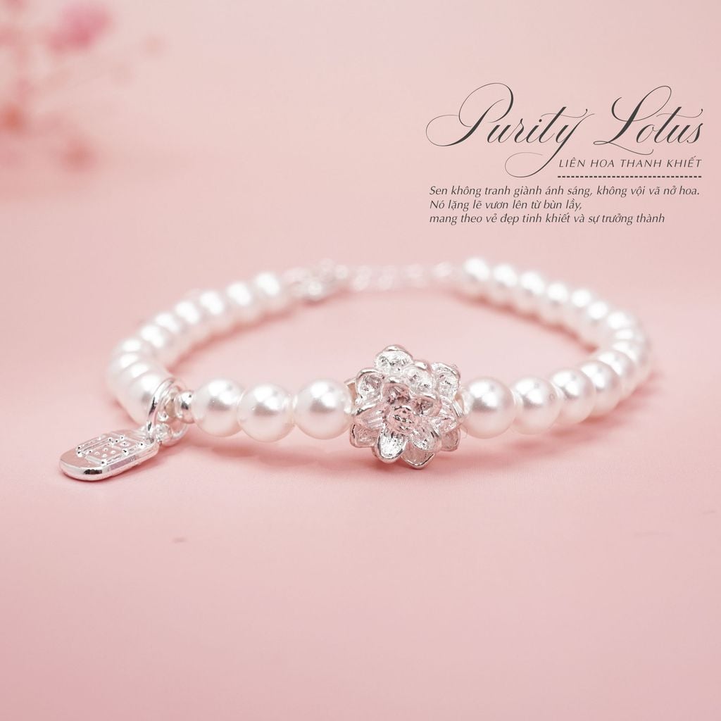 Lắc Tay Hoa Sen