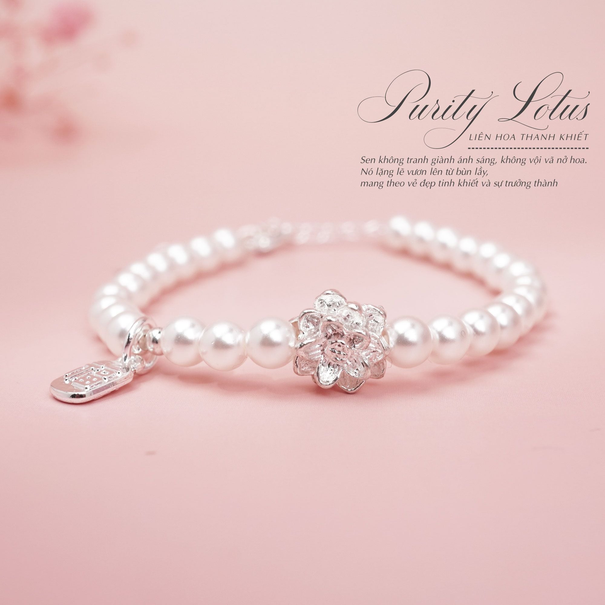 Lắc Tay Hoa Sen